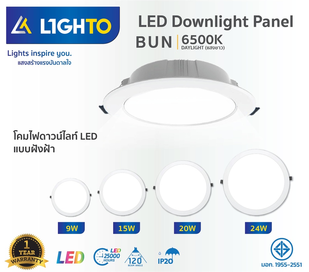 LED Downlight Panel BUN