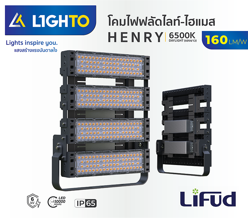 LED Floodlight HENRY