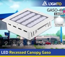 LED Recessed Downlight Canopy Gaso